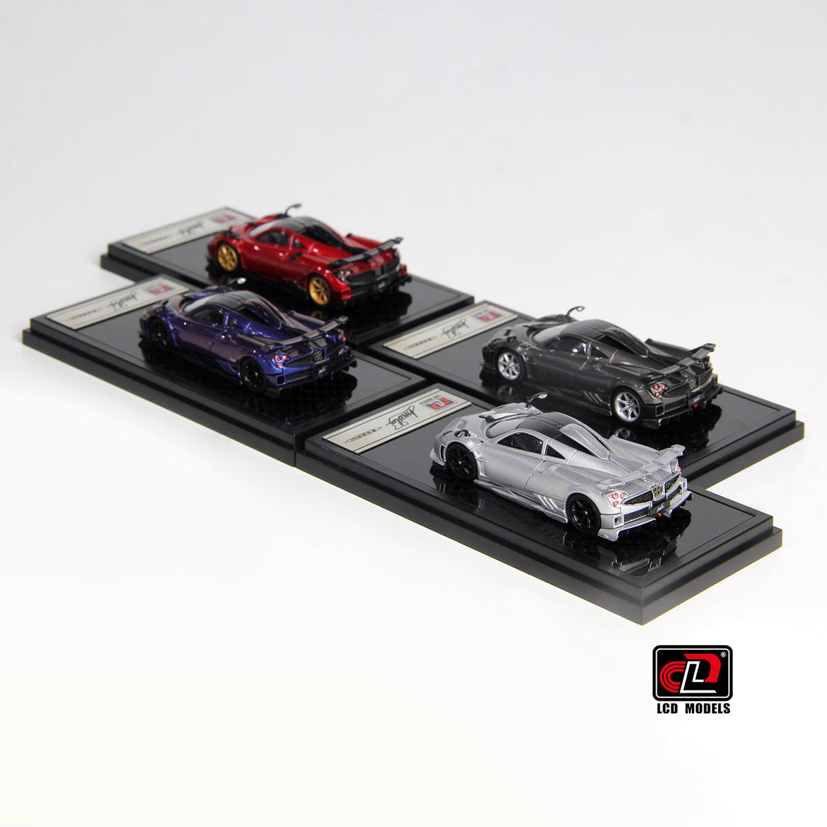 LCD 1:64 Pagani Imola - Red