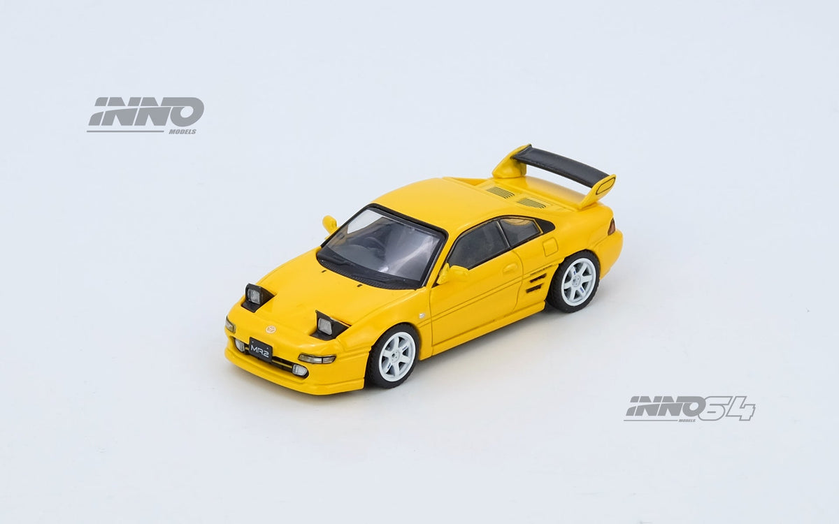 Inno64 1:64 Toyota MR2 (SW20) Yellow IN64-MR2-YL