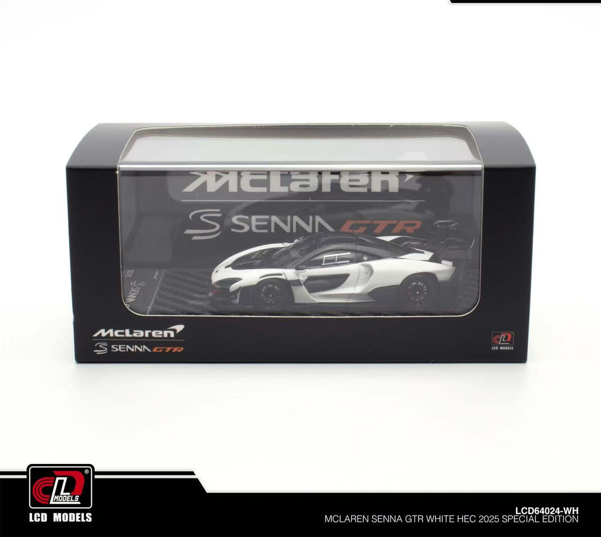 LCD 1:64 McLaren Senna GTR White LCD64024-WH