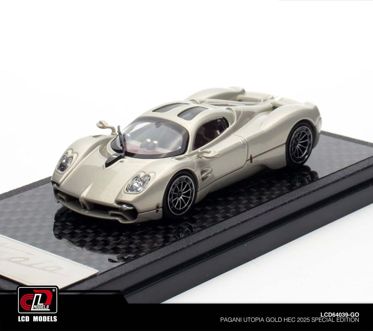 LCD 1:64 Pagani Utopia Gold TMCS 2025 LCD64039-GO