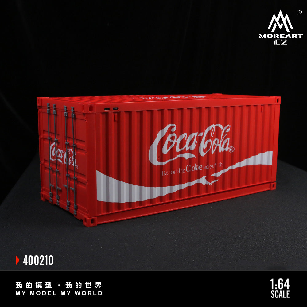 MoreArt 1:64 Coca Cola and Spoon Container Scenario MO400210/MO400211