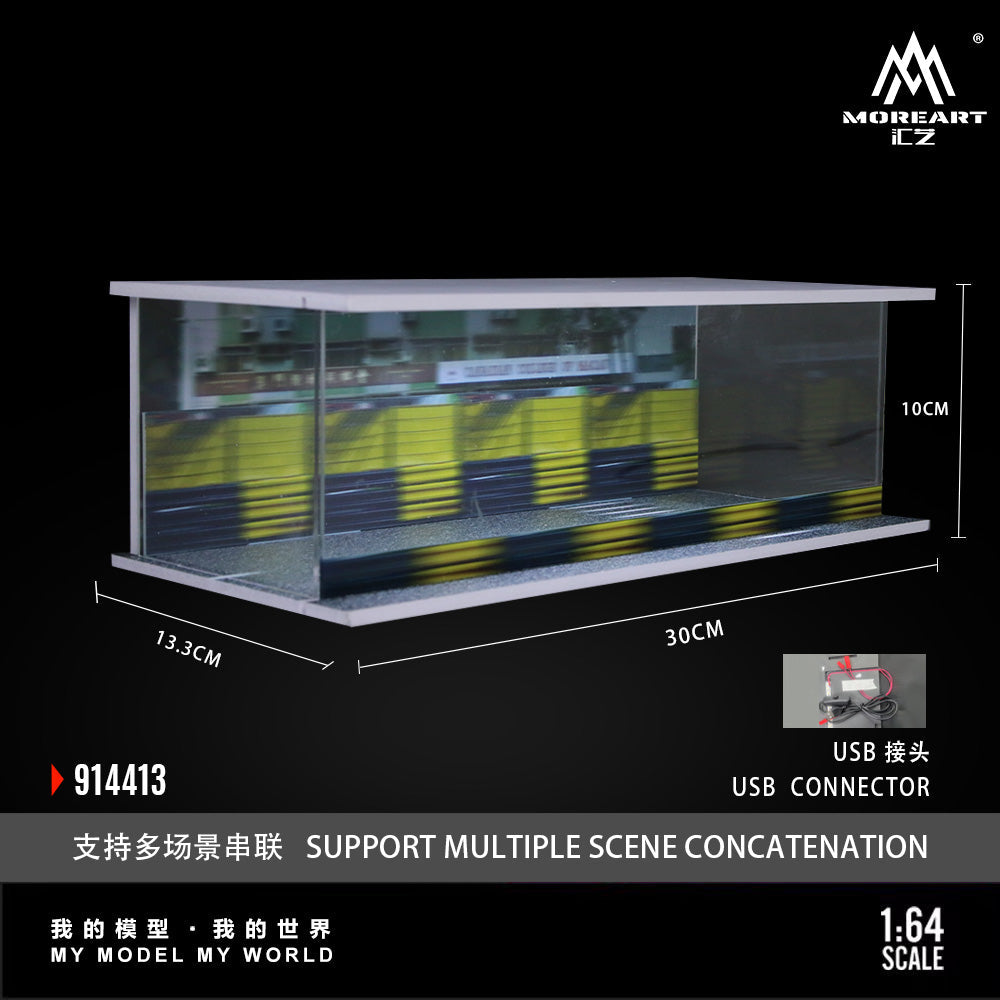 MoreArt 1:64 THEME LIGHTING ASSEMBLY SCENE (3 Versions) MO914413/MO914414/MO914415