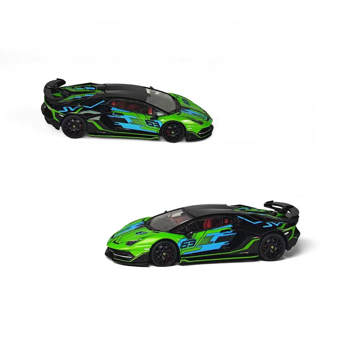 Maxwell Model 1:64 Lamborghini Aventador SVJ63 (3 Colours) Mw6435008/Mw6435009/Mw6435010