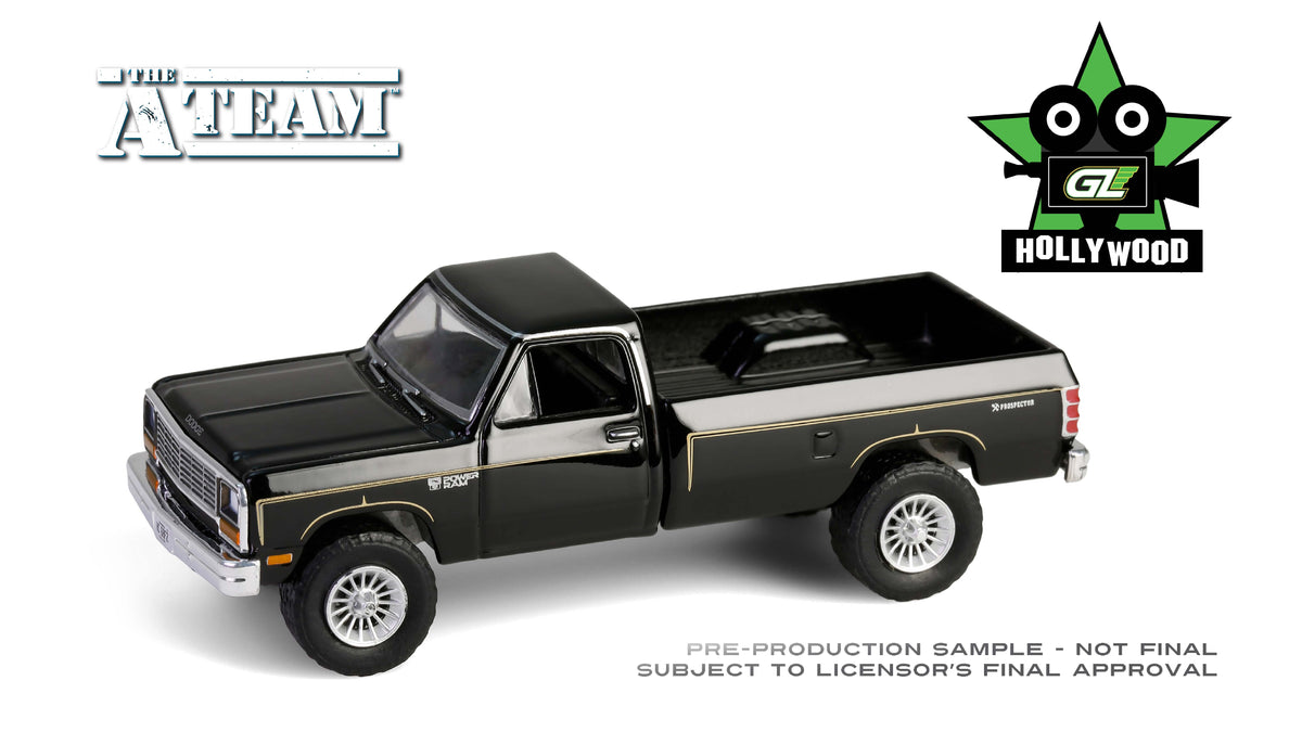 Greenlight 1:64 Hollywood Series 43 - The A-Team (1983-87 TV Series) - 1981 Dodge Power Ram Prospector Solid Pack 62040-C