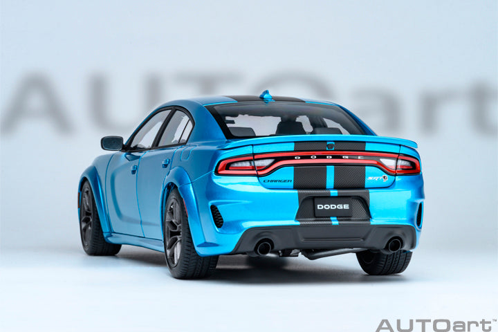 AUTOart 1:18 Dodge Charger SRT Hellcat Redeye JailBreak B5 Blue 71753
