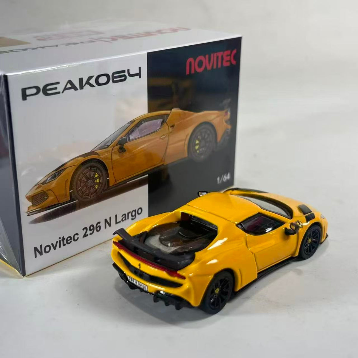 Peako 1:64 Ferrari Novitec. 296 N largo (2 Colours)