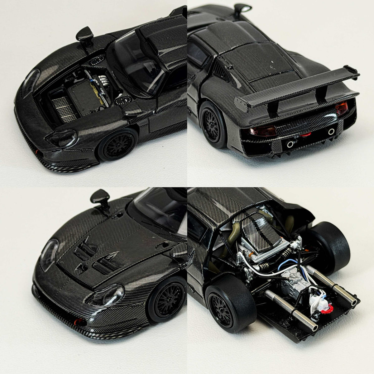 Transcend model 1:64 Porsche 911 GT1 24h LeMans 1997