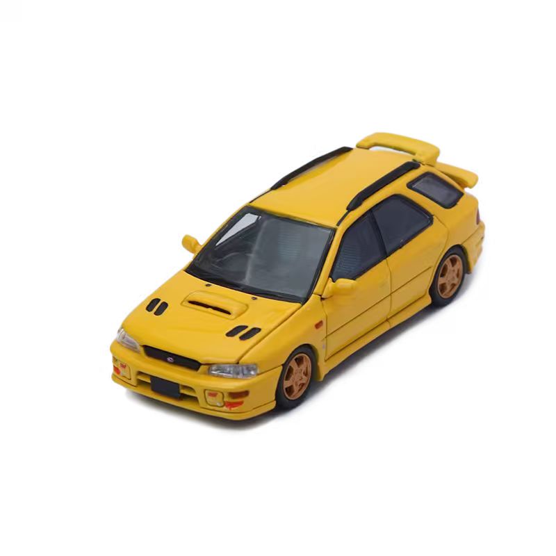 ATS Model 1:64 Subaru IMPREZA WRX Yellow ATS881506
