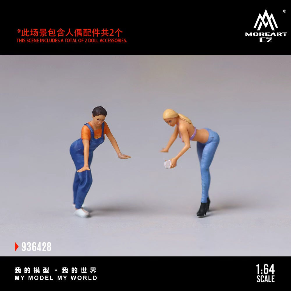 MoreArt 1:64 SCENE OF AN AUTO SUPPLY STORE MO936428