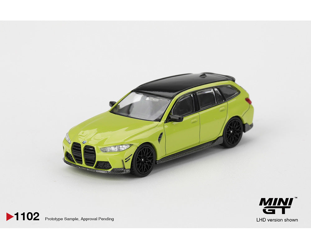 Mini GT 1:64 BMW M3 M Performance Touring – Sao Paulo Yellow MGT01102-BL