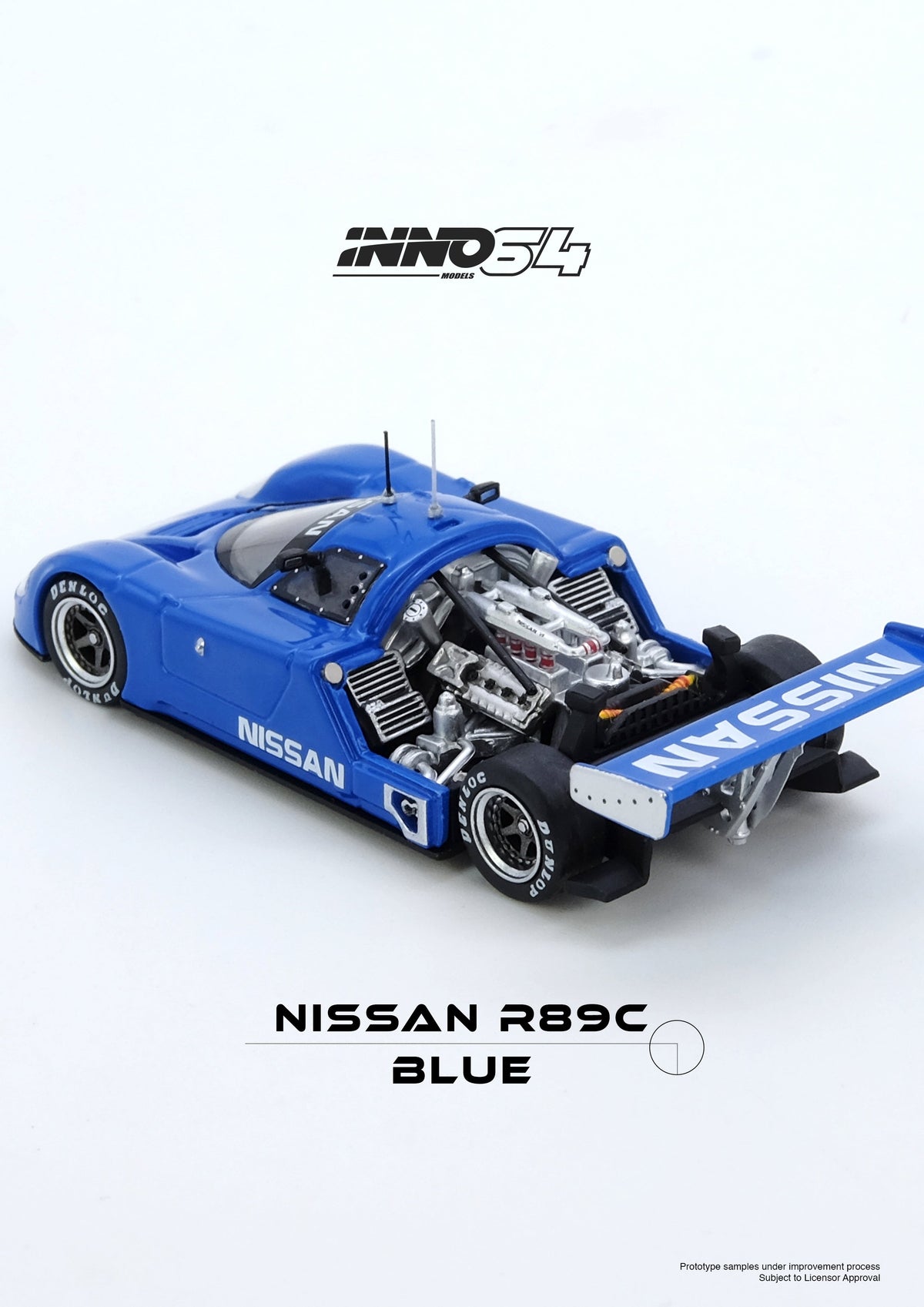 Inno64 1:64 NISSAN R89C Blue IN64-R89C-BL