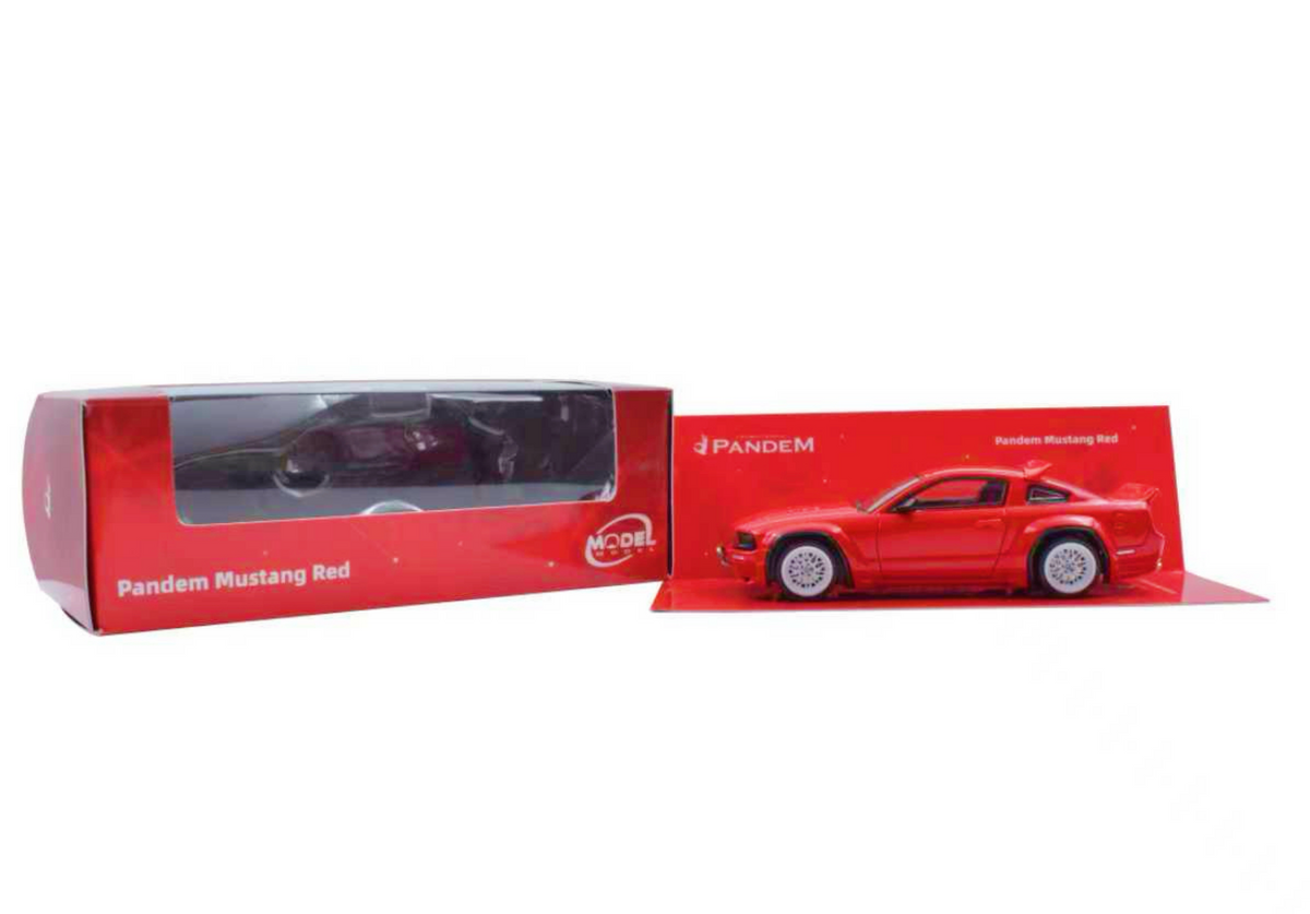 Model Model 1:64 Pandem Mustang Red MM64-PM-001