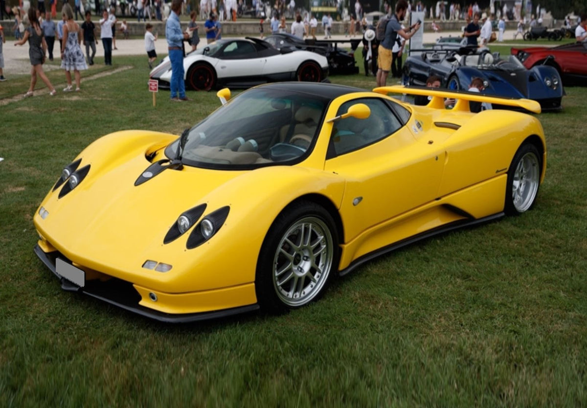 BBR Model 1:18 Pagani ZONDA C12 - Yellow