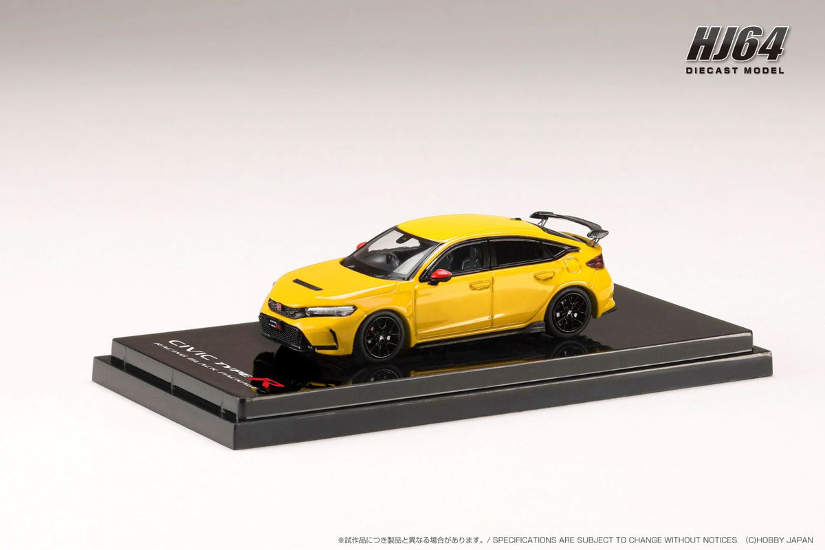 Hobby Japan 1:64 Honda CIVIC TYPE R (FL5) RACING BLACK Package / Genuine Optional Parts (6 colors)