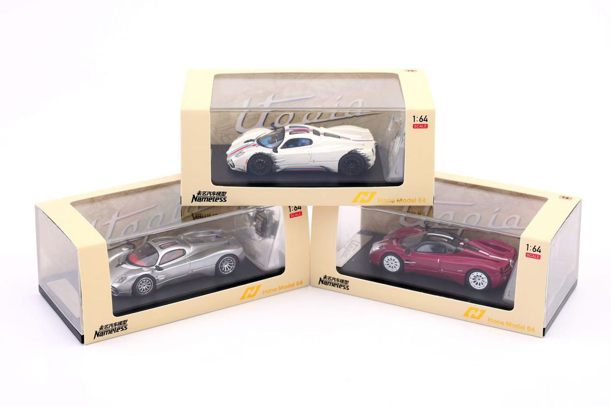 Hone Model 1:64 Pagani Utopia with Resin Engine (3 Colours)