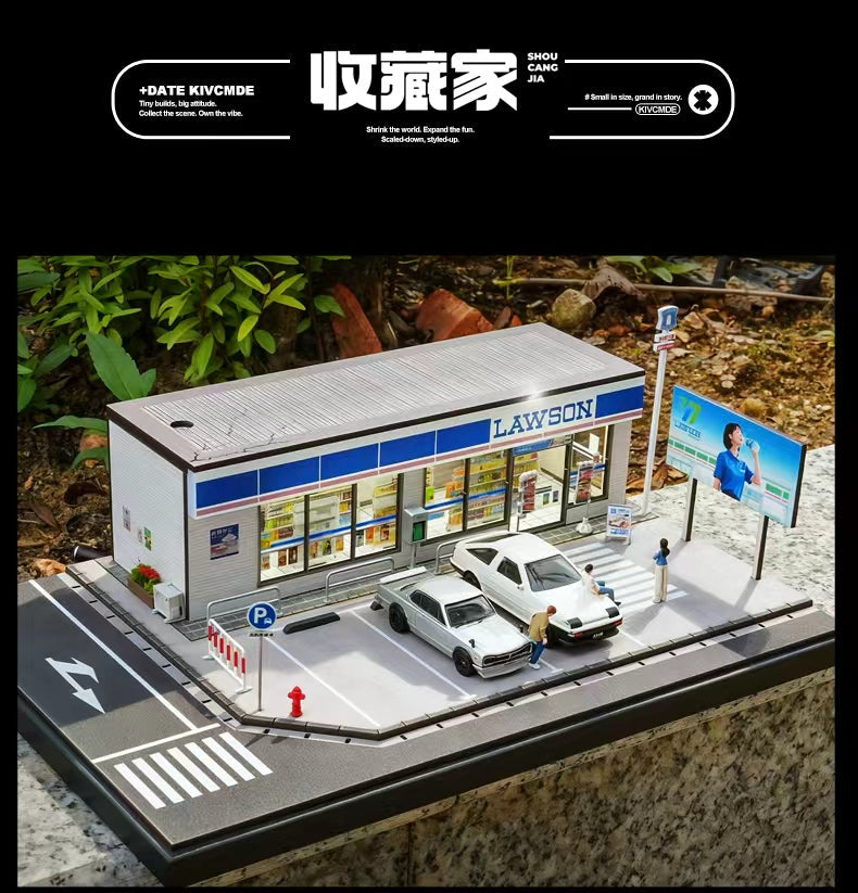 SHOU CANG JIA 1:64 Lawson Convenience Store (Large) SCENE SCJ-82045-A