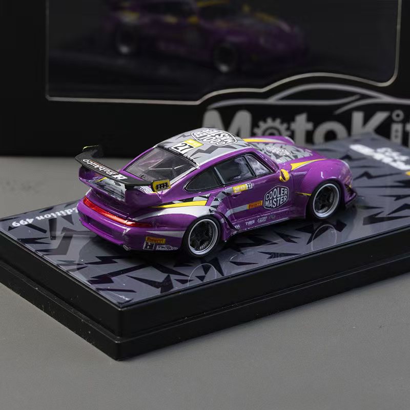 Motokit 1:64 Porsche RWB 993 (2 Colours)