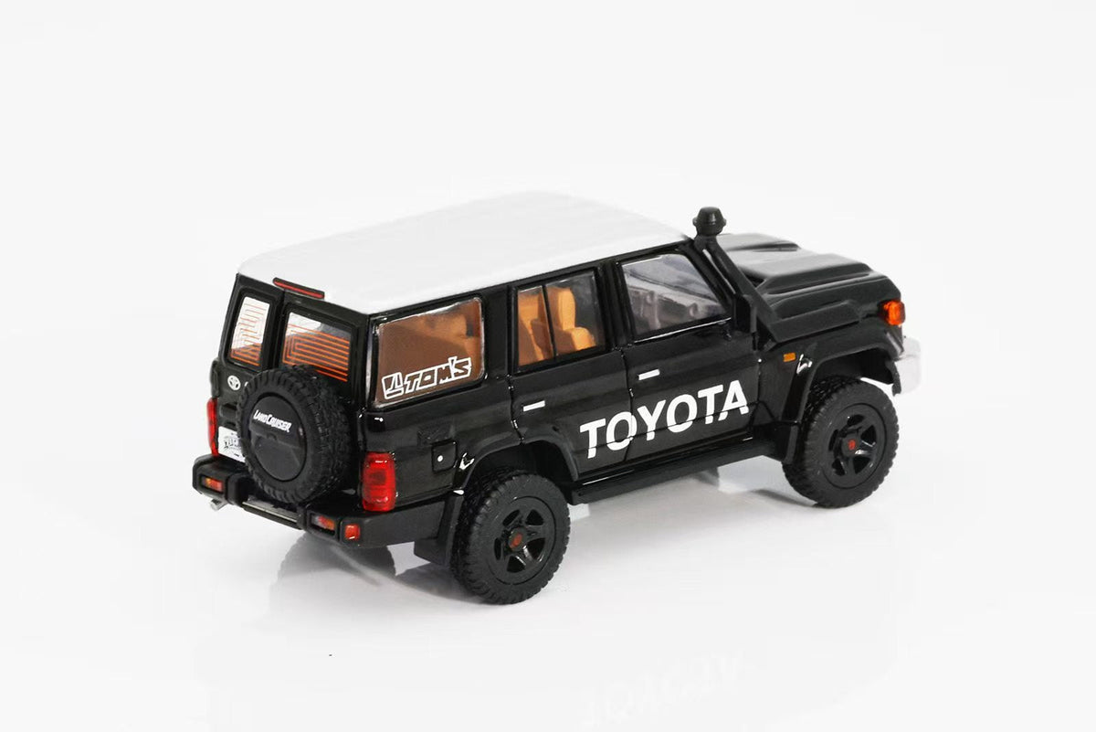 GCD 1:64 Toyota LAND CRUISER (J76) 2023 LHD Black KS-081-638