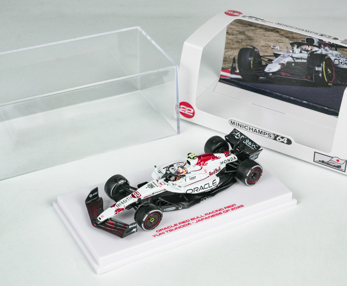 MINICHAMPS 1:64 ORACLE RED BULL RACING RB21 - YUKI TSUNODA - 2025 640250322