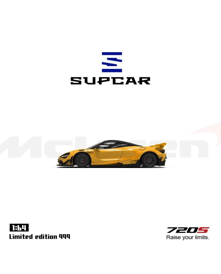 SUPCAR 1:64 McLaren 720S Yellow SC64032