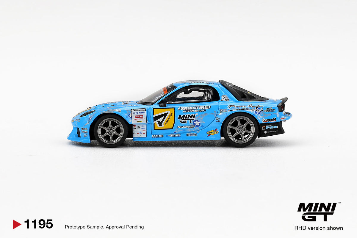 MINIGT 1:64 Mazda RX-7 RE-Amemiya 2025 D1GP MGT01195-BL
