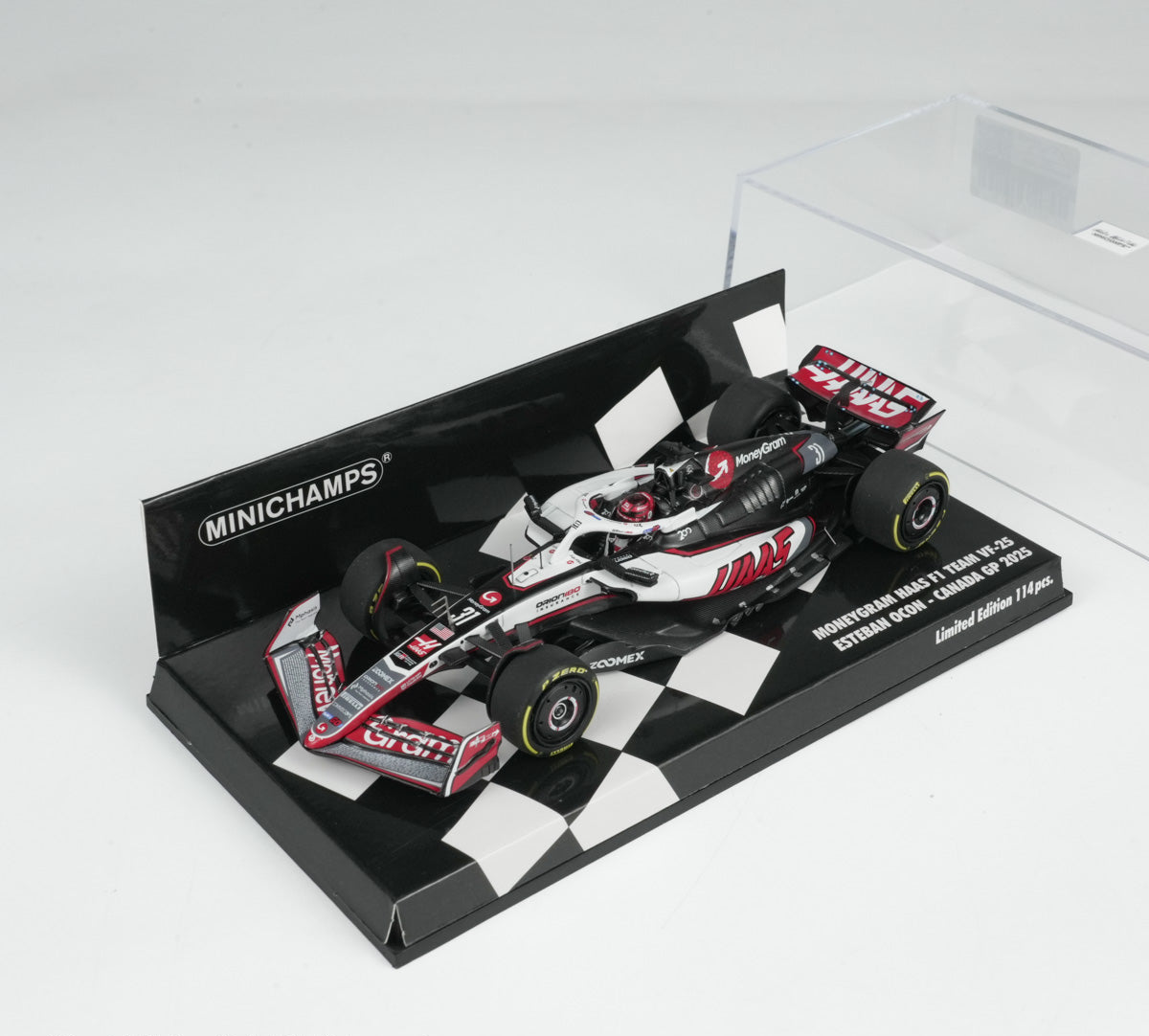MINICHAMPS 1:43 MONEYGRAM HAAS F1 TEAM VF-25 CANADA GP 2025 417251031