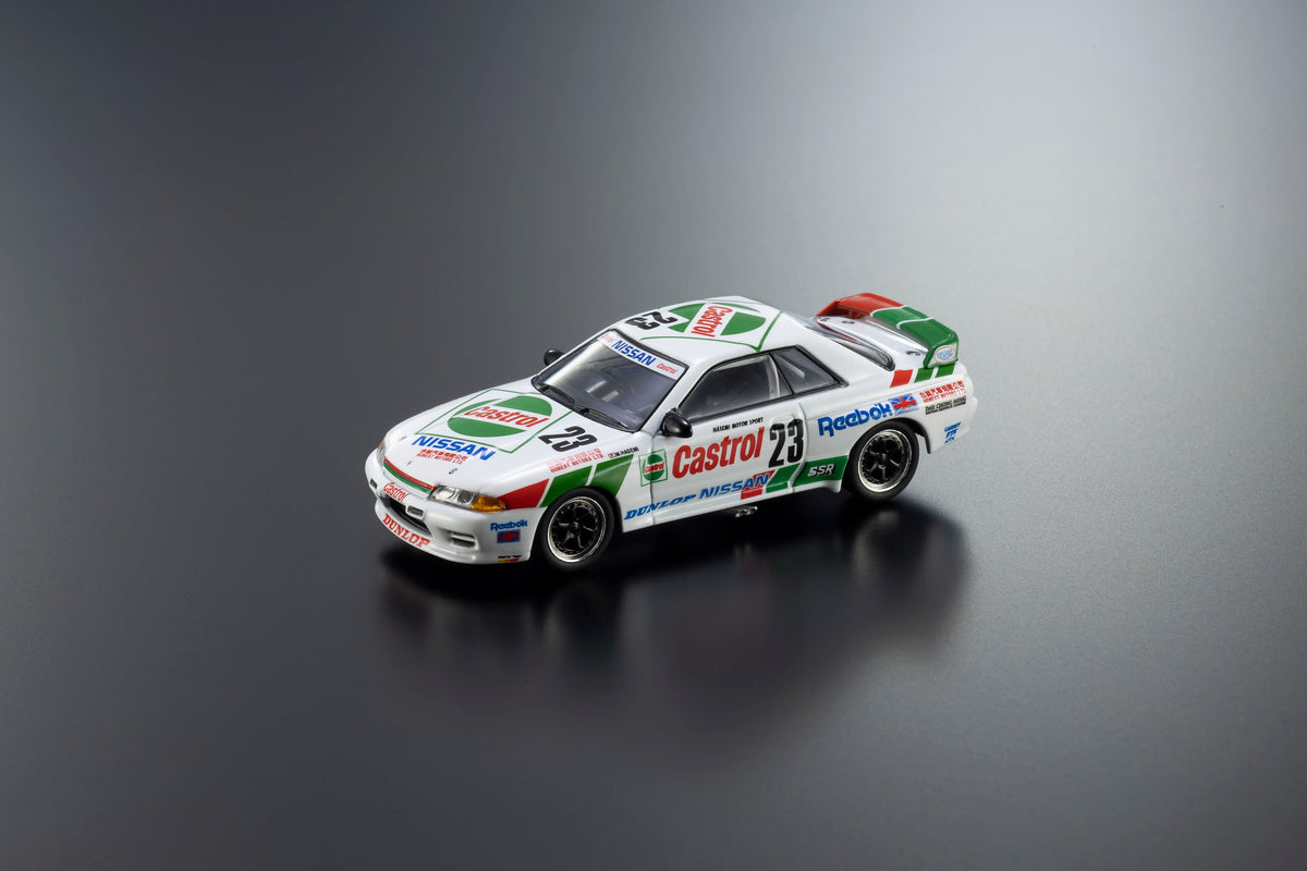 Kyosho 1:64 Castrol Skyline GT-R(R32) Gr.A 1990#23 07012LC