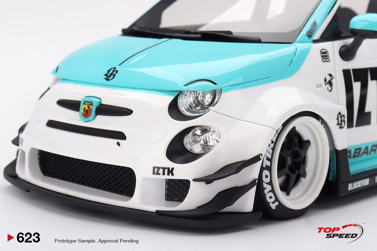 Topspeed 1:18 Abarth 595 LB-WORKS x Abas Works IZTK TS0623