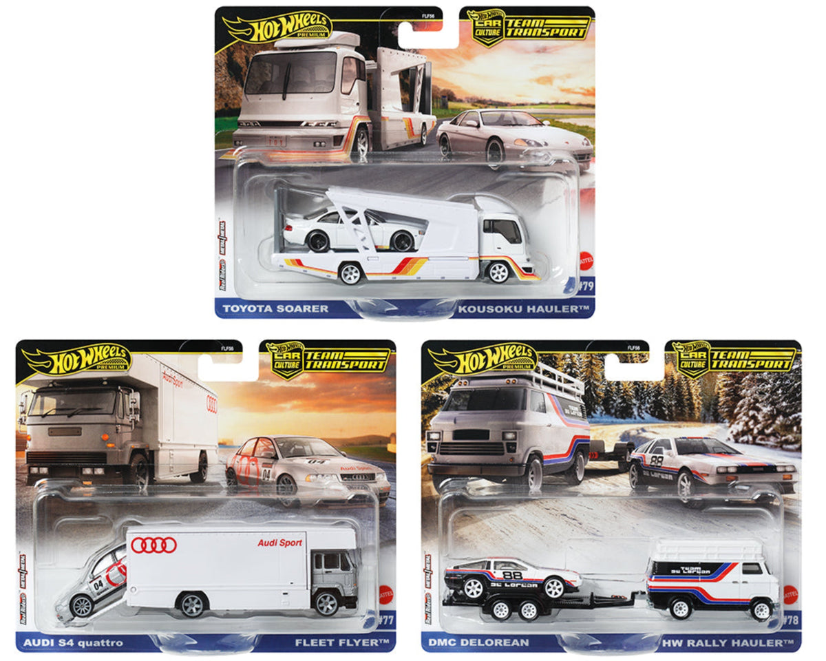 Hot Wheels 1:64 Team Transport 2024 F Case Assortment SET FLF56-957F