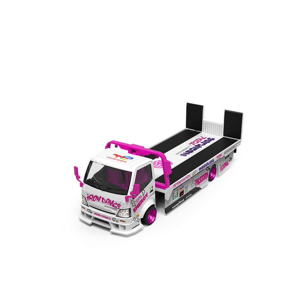 [Preorder] Cool Car 1:64 Hino H300 FLATBED TRANSPORT TRAILER CC647230