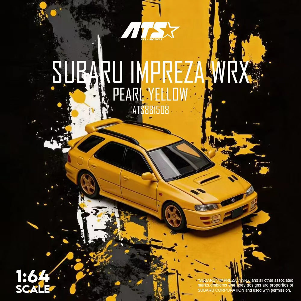 [Preorder] ATS Model 1:64 Subaru IMPREZA WRX (2 Colours) ATS881507/ATS881508
