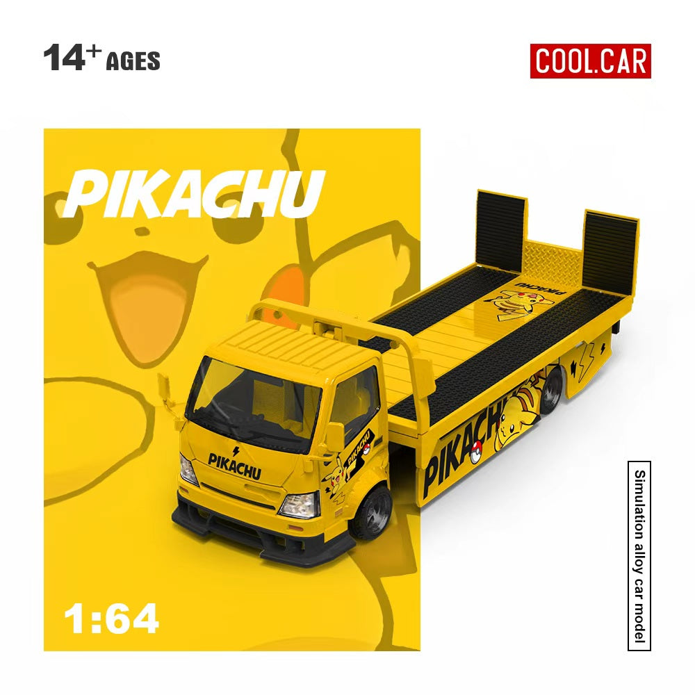 [Preorder] Cool Car 1:64 H300 FLATBED TRANSPORT TRAILER Pikachu CC647242