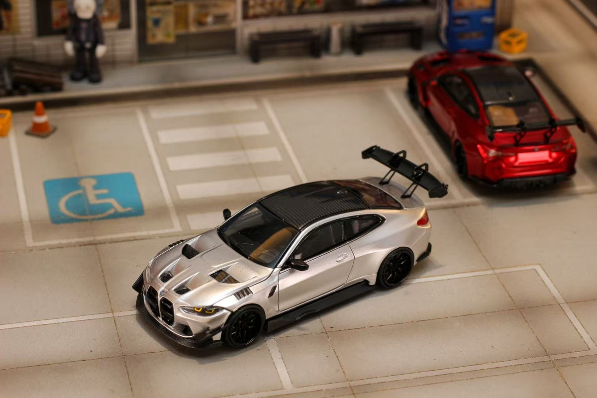 [Preorder] Street Weapon 1:64 BMW M4 Flossmann Full Widebody Kit G82 GTR (3 Colours)