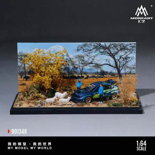 [Preorder] MoreArt 1:64 MINIATURE SCENE OF A GRASSLAND PASTURE MO901348
