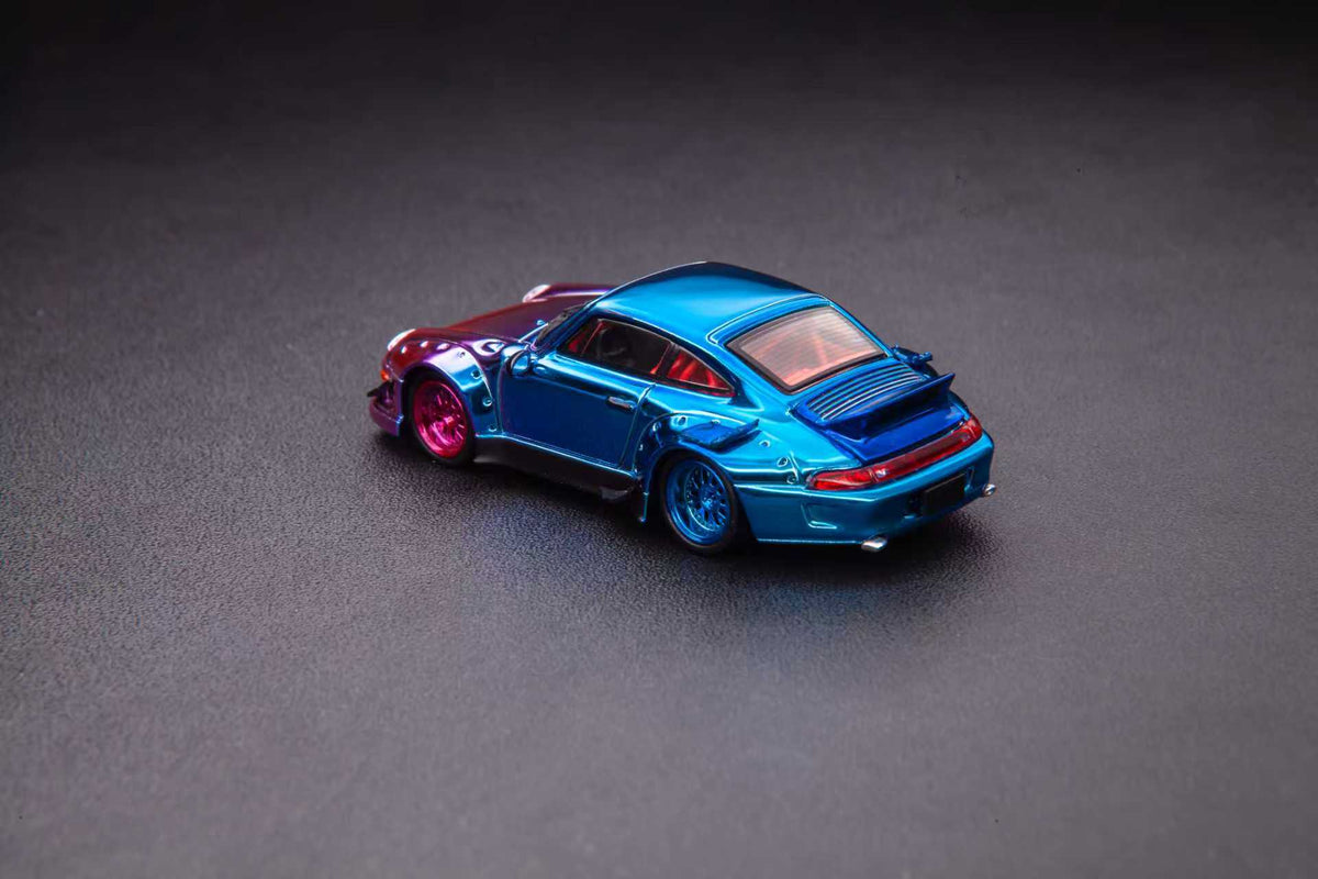 [Preorder] TPC 1:64 Porsche RWB993 Chrome Candy Color