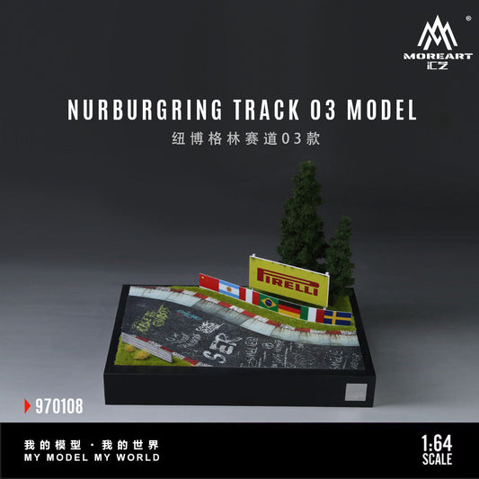 MoreArt 1:64 NURBURGRING TRACK O3 MODEL MO970108