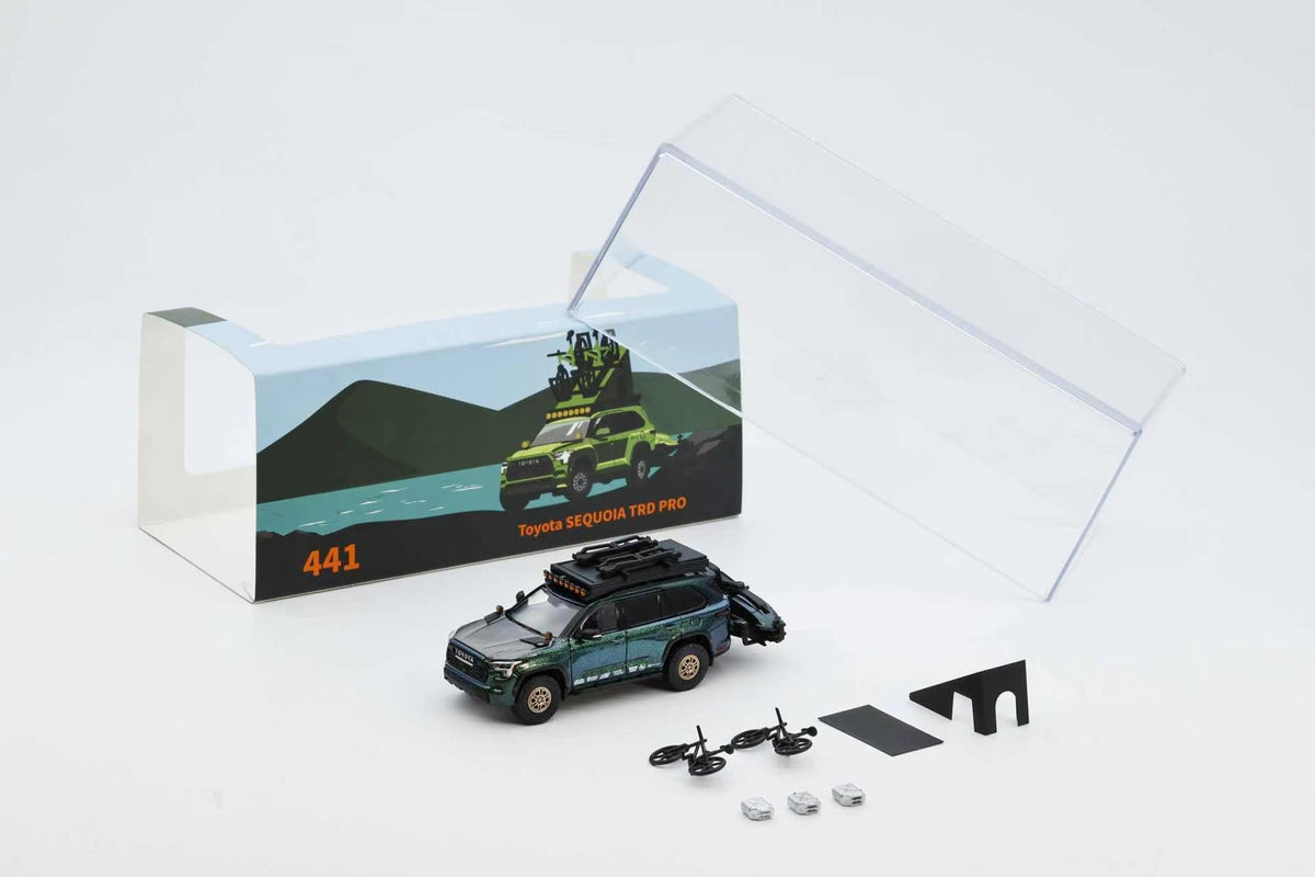 GCD 1:64 Toyota SEQUOIA TRD PRO With accessories LHD (2 Colours) KS-068-440/ KS-068-441