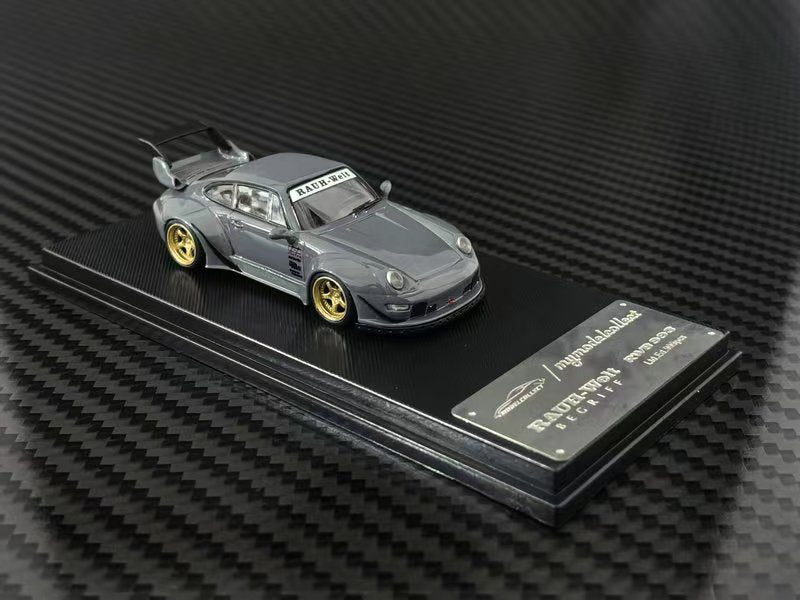 [Preorder] Model Collect 1:64 Porsche RWB993 Grey (2 versions) MC640023G