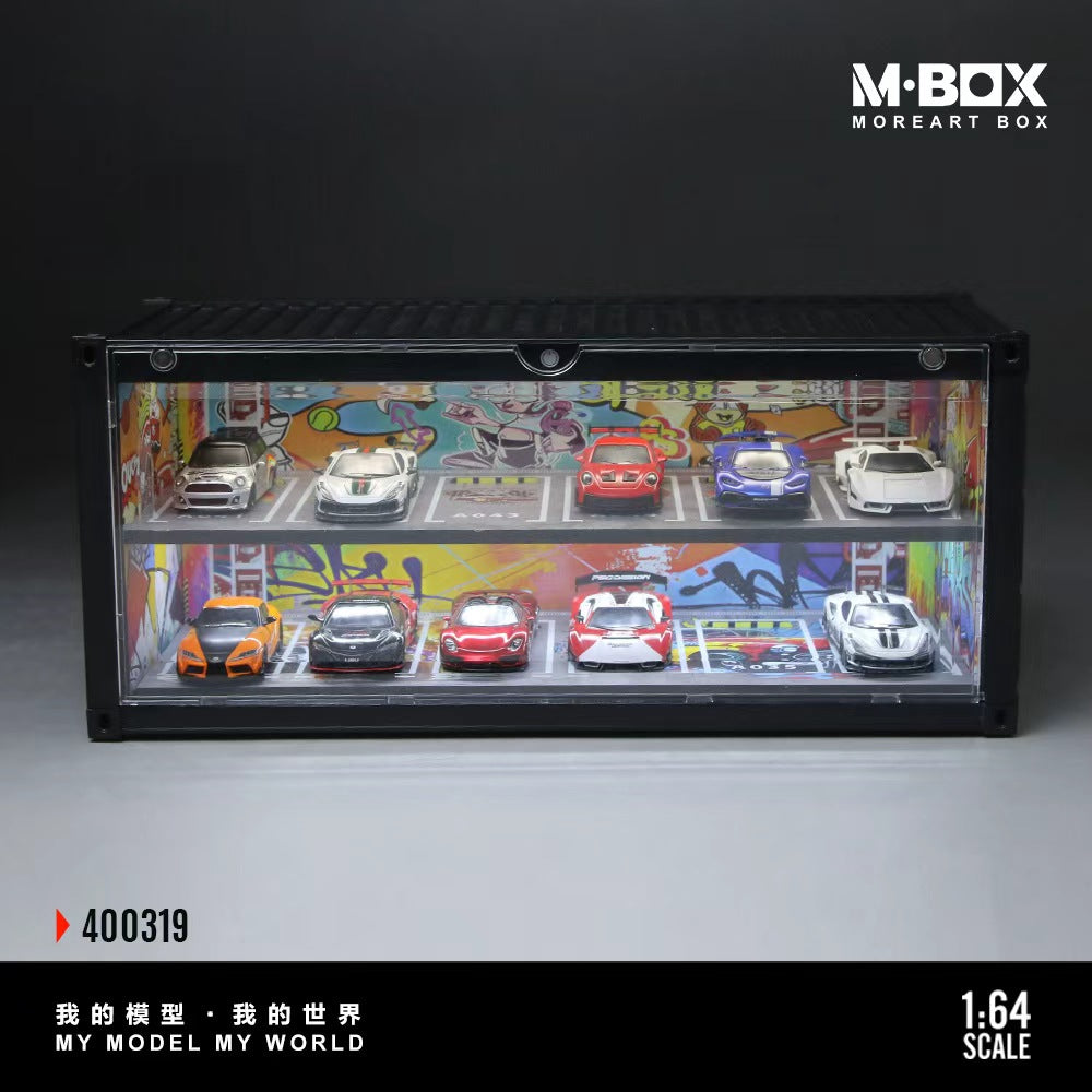 MBOX 1:64 CONTAINER MODEL STORAGE SCENE (2 Versions) MB400319/MB400320
