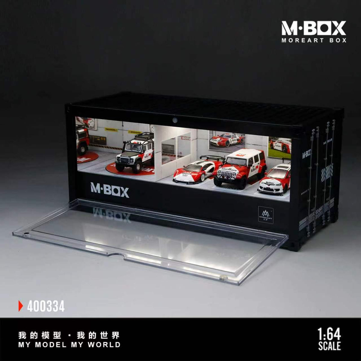 [Preorder] MBOX 1:64 CONTAINER MODEL STORAGE SCENE (2 Versions)