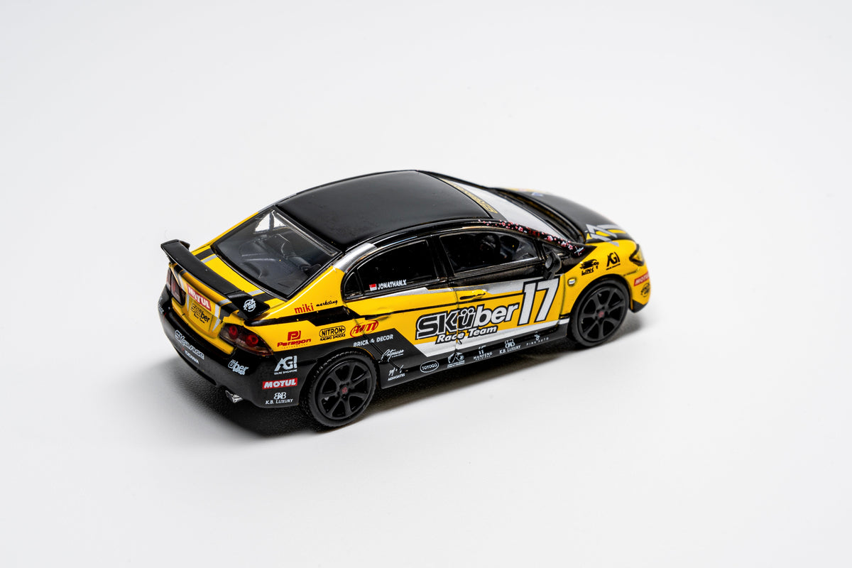 DCT 1:64 Honda Civic Type R 2007 - Racing RHD LL-021-333