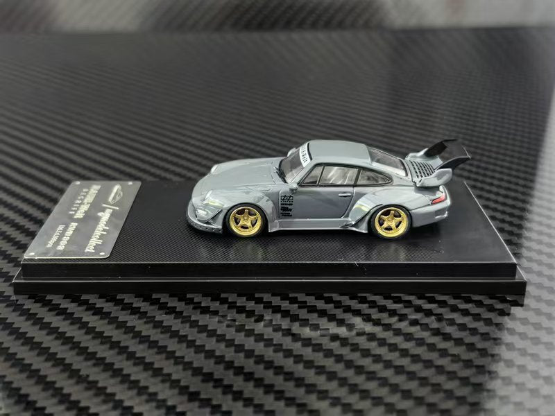 [Preorder] Model Collect 1:64 Porsche RWB993 Grey (2 versions) MC640023G