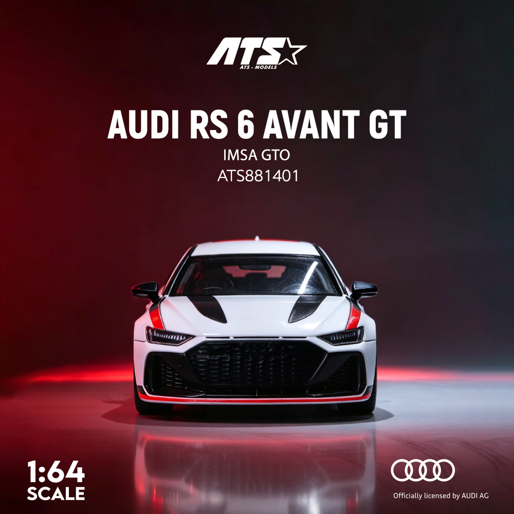 [Preorder] ATS Model 1:64 Audi RS 6 Avant GT-IMSA GTO ATS881401