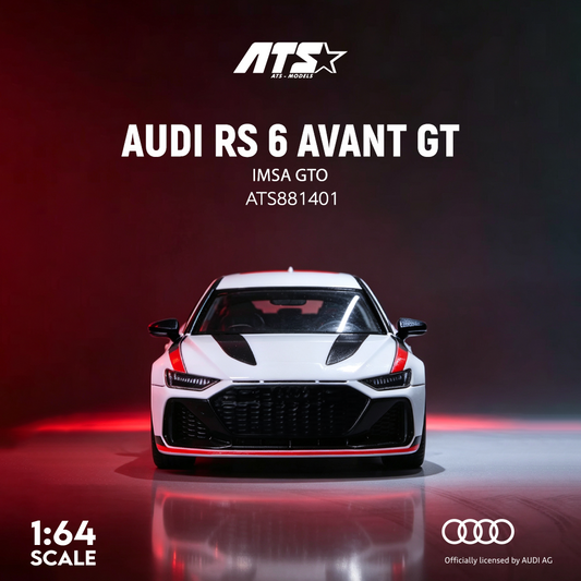 [Preorder] ATS Model 1:64 Audi RS 6 Avant GT-IMSA GTO ATS881401