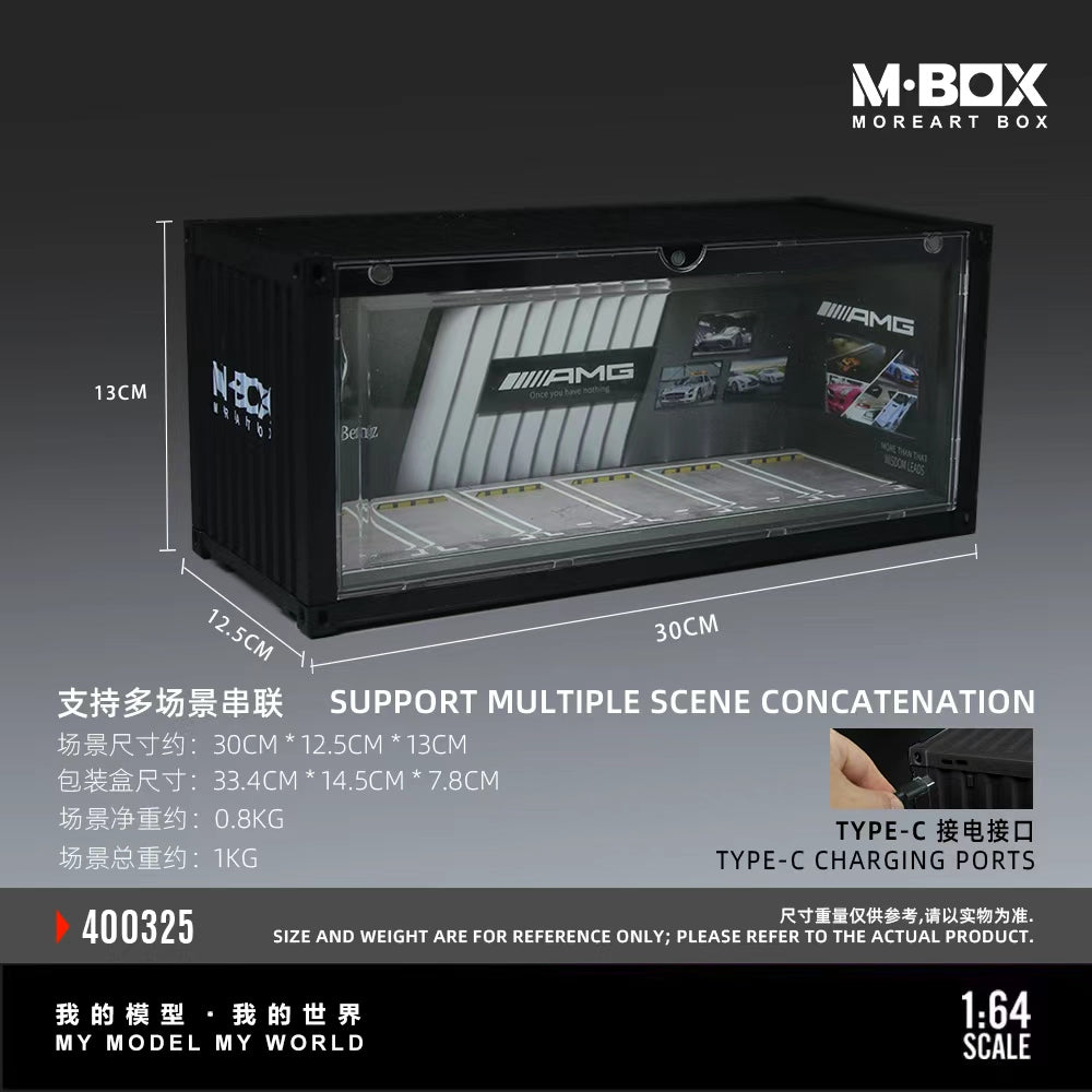 [Preorder] MBOX 1:64 CONTAINER MODEL STORAGE SCENE (2 Versions) MB400325/MB400326