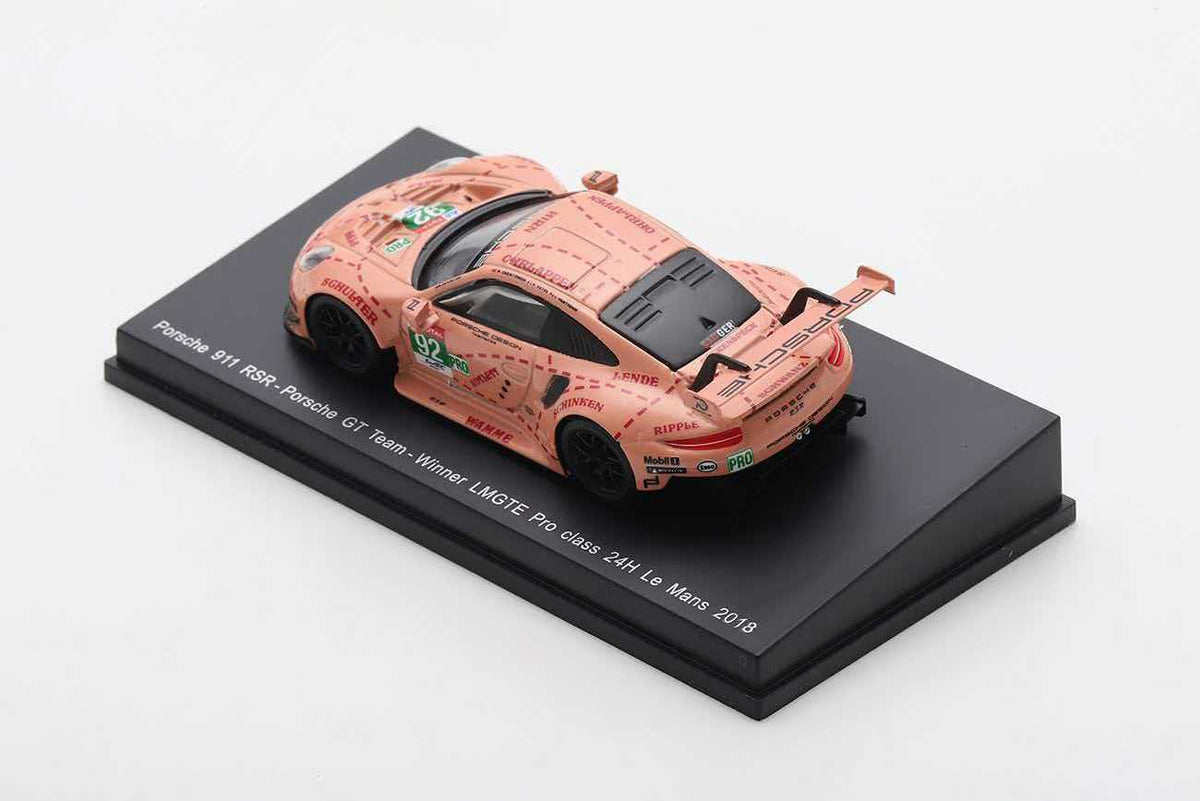 [Preorder] Spark 1:64 PORSCHE 911 RSR NO.92 Pink Pig Y122