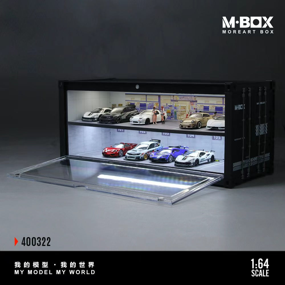 [Preorder] MBOX 1:64 CONTAINER MODEL STORAGE SCENE (2 Versions) MB400321/MB400322