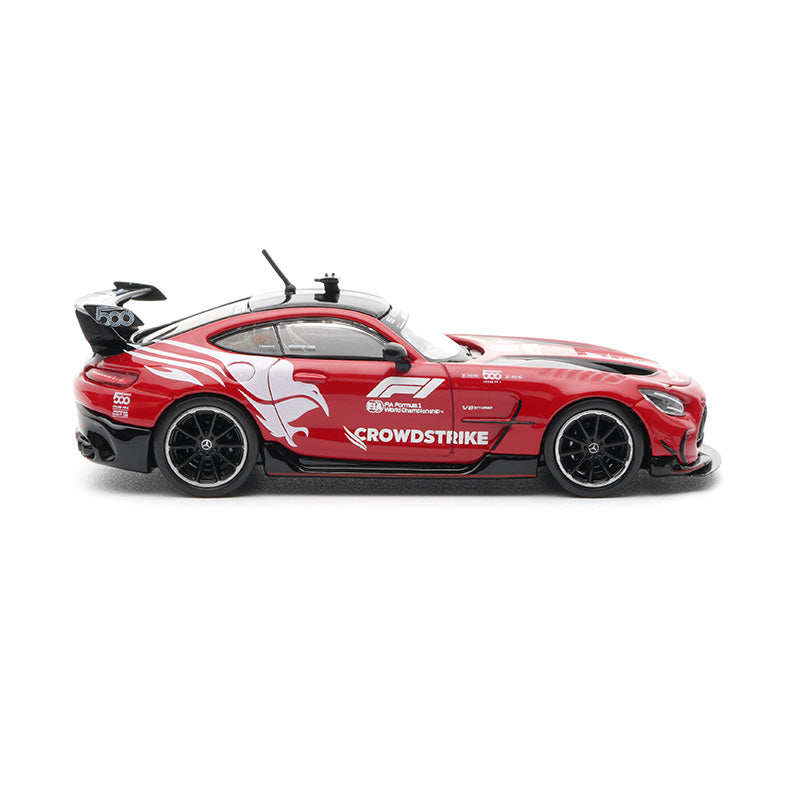 [Preorder] HappyCar 1:64 Mercedes AMG GTBlackSeries F1 SAFETYCAR (2 versions) ME-01