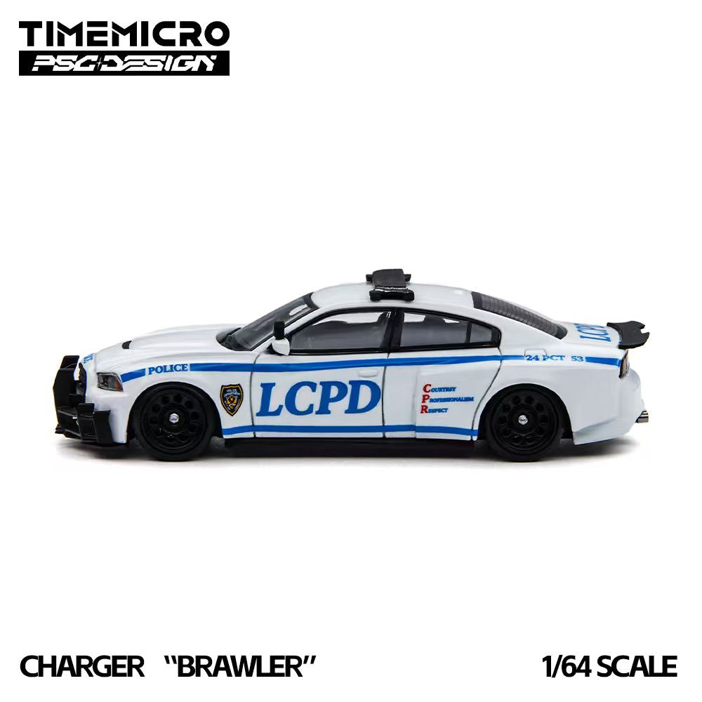 [Preorder] TimeMicro × PSC DESIGN 1:64 Dodge CHARGER"BRAWLER” TM648208