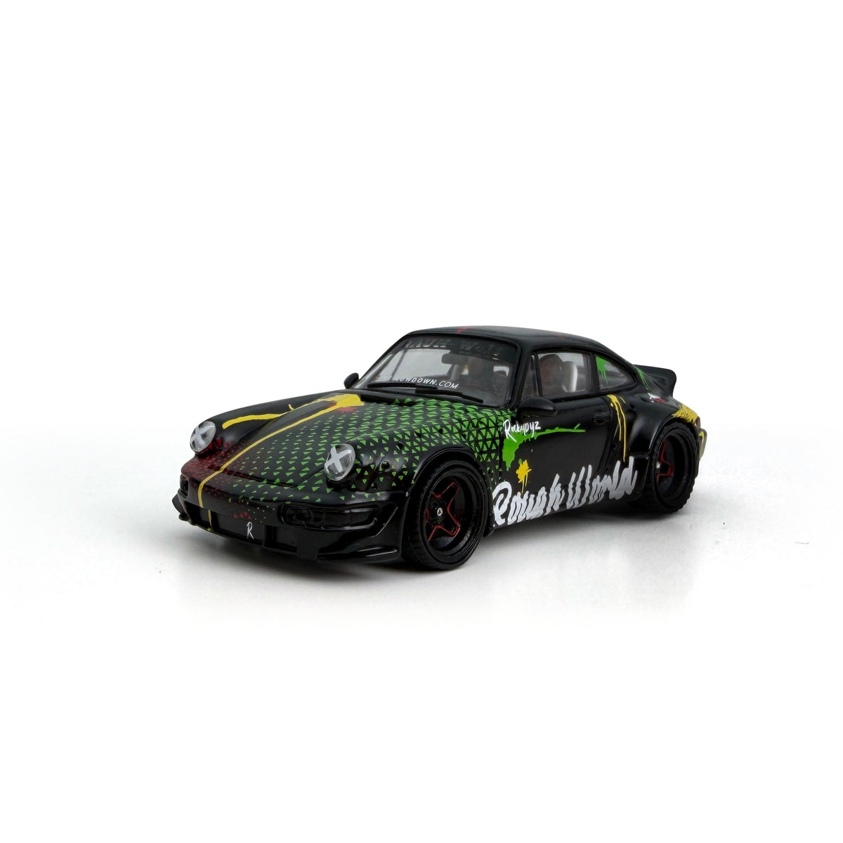 [Preorder] Modelmodel 1:64 Porsche RWB 964 Black Kimera MM64-RWB964-006